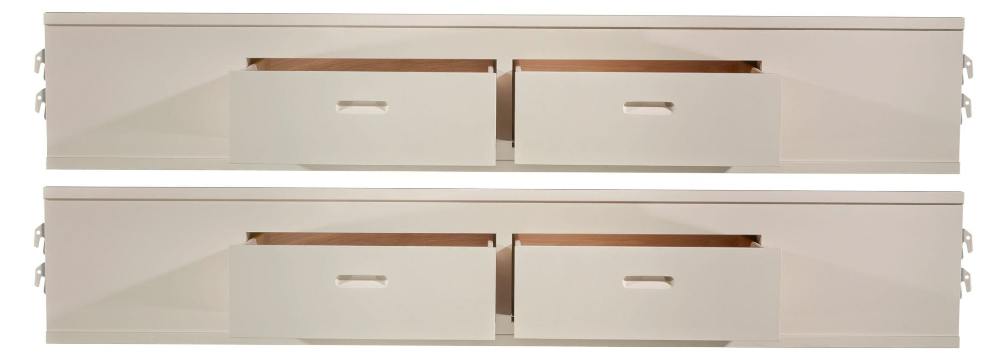 Perfect BalanceQueen 4 Drw Storage Rail Pkg
