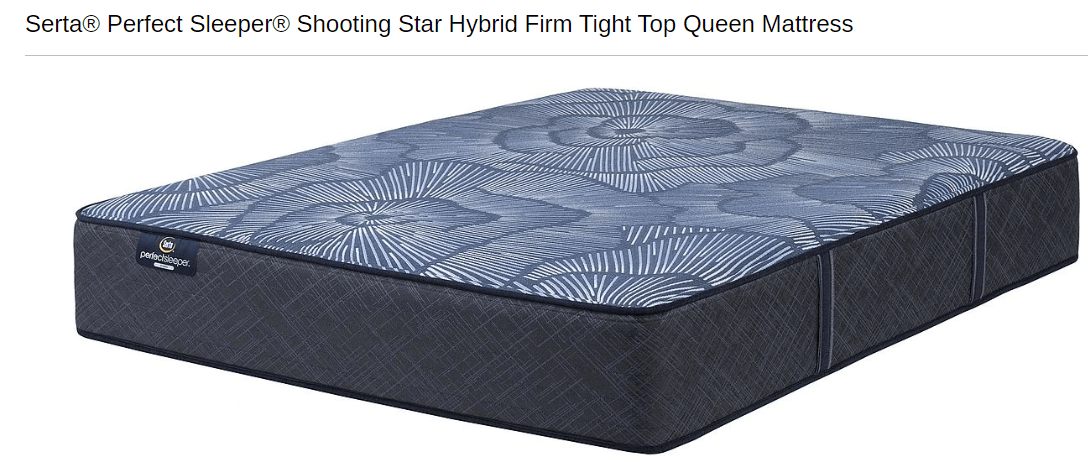 SertaSerta Perfect Sleeper Shooting Star Mattress King
