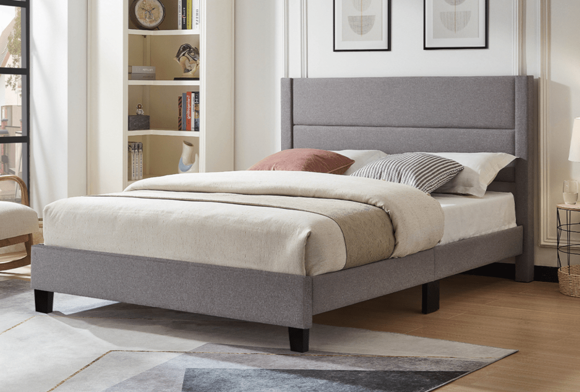 TitusTT T2175 Bed ( Gray Fabric)