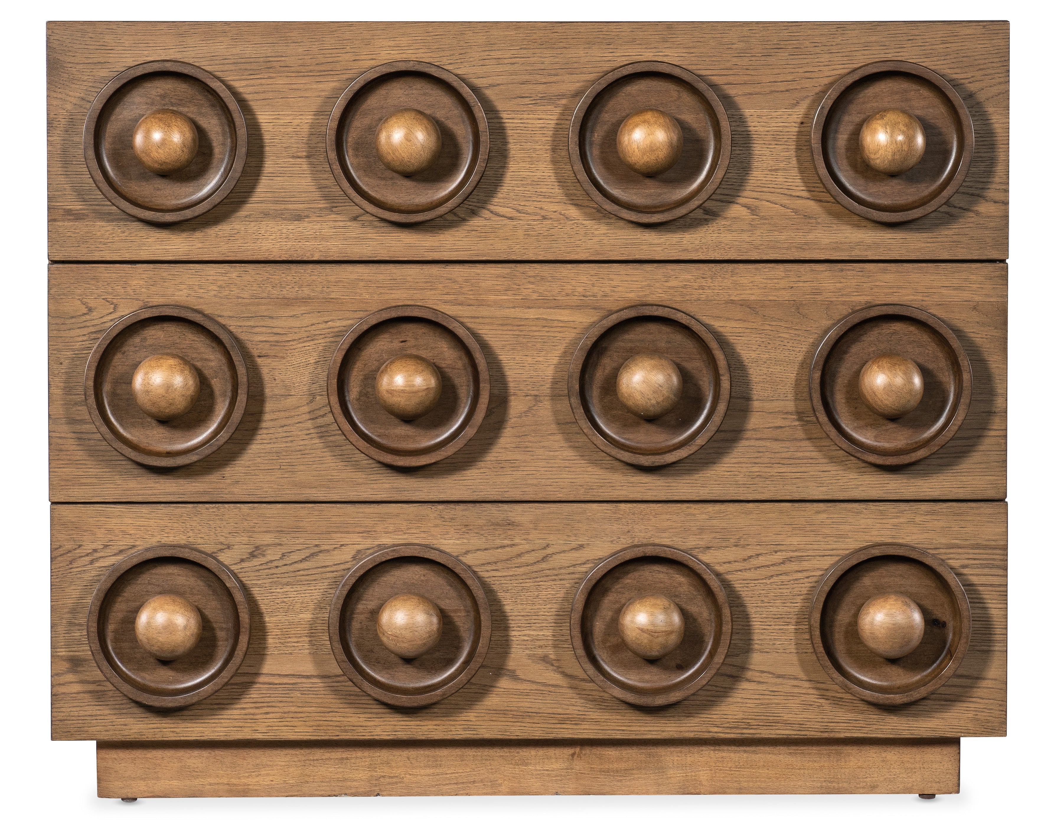 Commerce and Market Knobby 3-Drawer Accent Chest