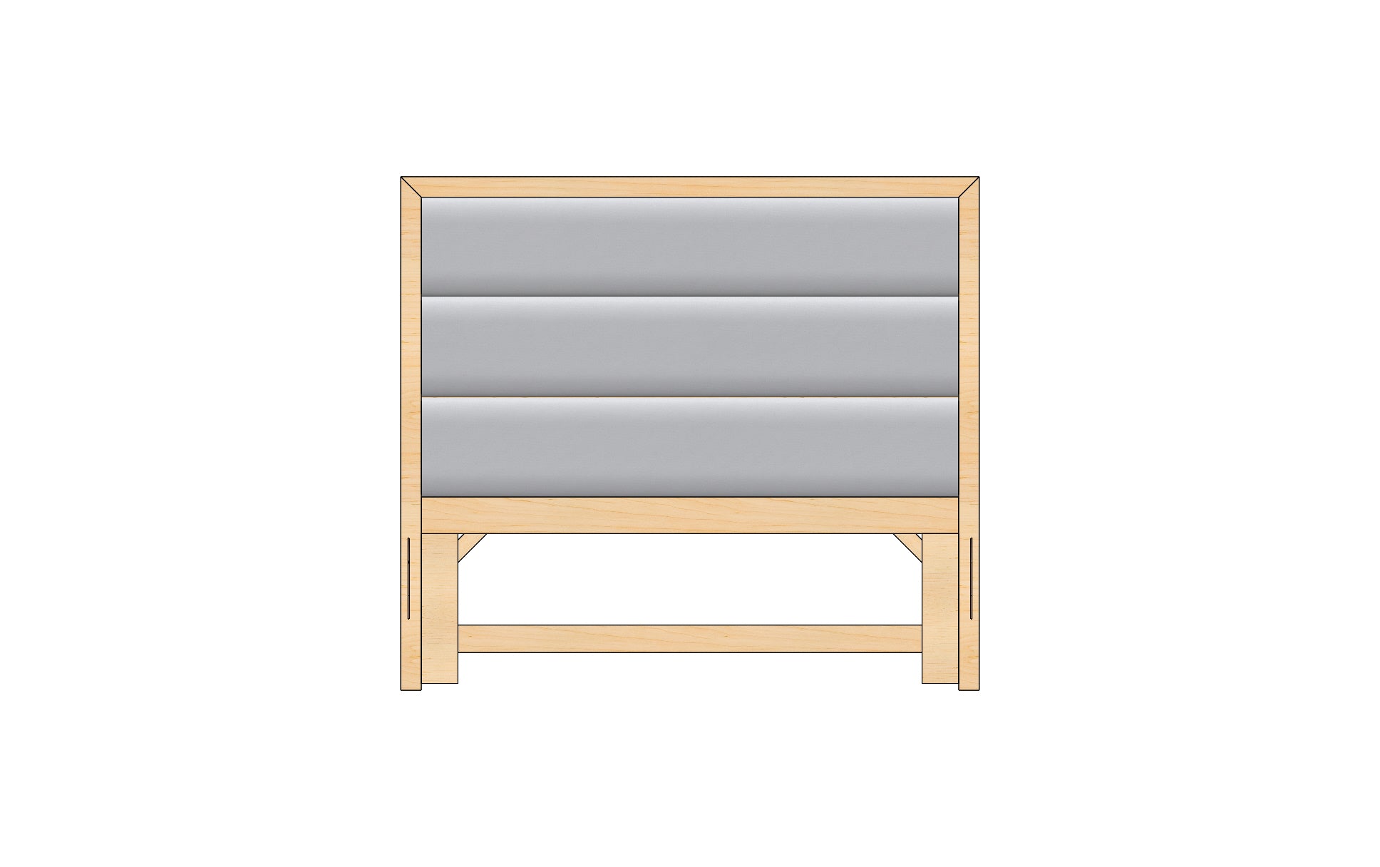 Perfect BalanceUpholstered Queen Panel Headboard