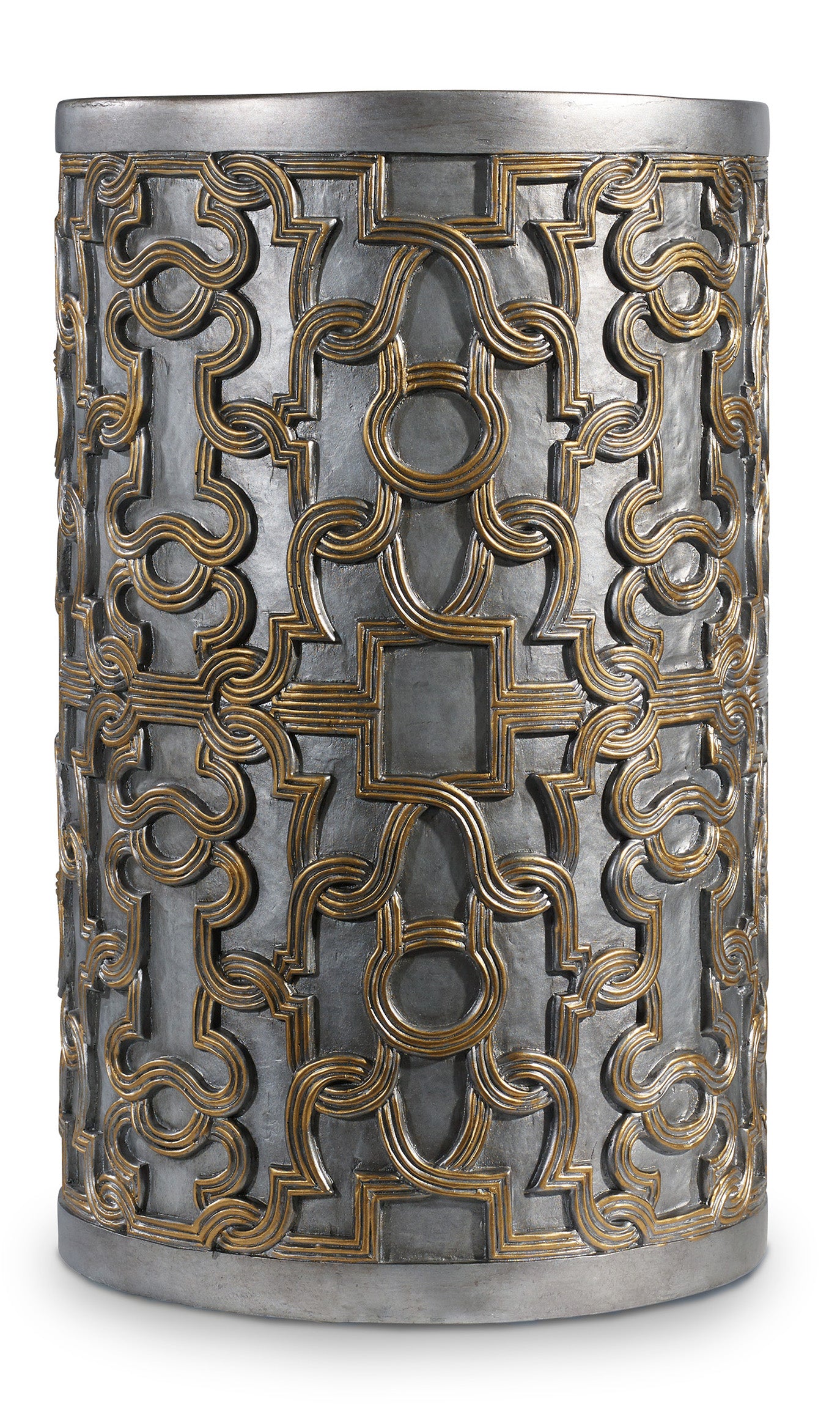 Melange Gia Drum Table