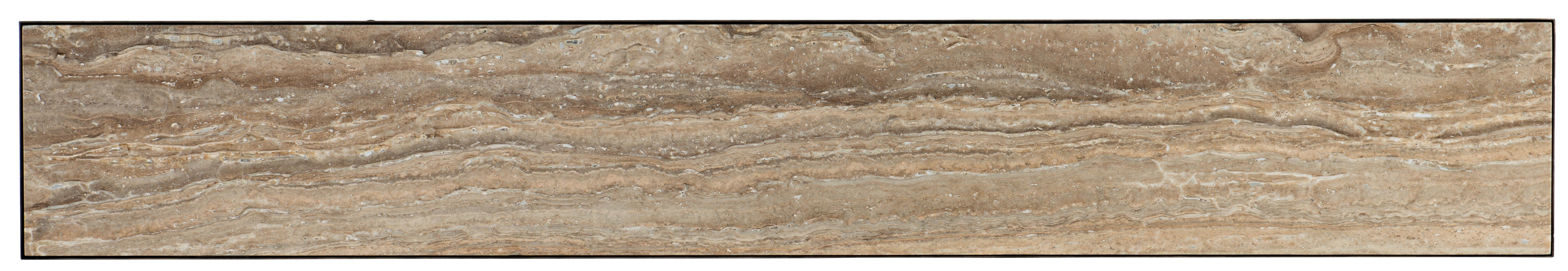 La Grange St James Metal and Stone Console